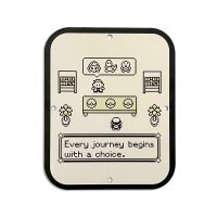 'Metal Game Room Sign - Pokemon Gameboy